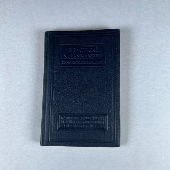 Other - PRACTICAL SALESMANSHIP Demonstration Method Vol.5 TRAINING ASSOCIATION 1927 book